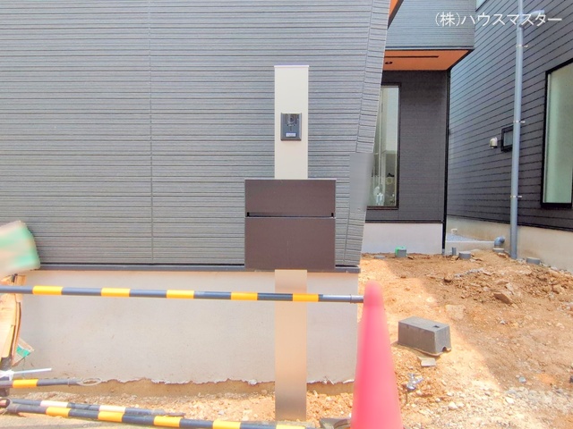 埼玉県さいたま市大宮区天沼町２丁目の新築戸建て外構写真 2025年8月5日撮影