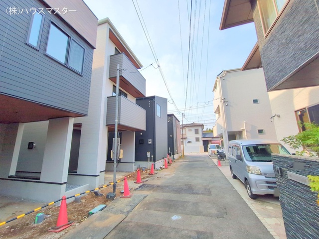 埼玉県さいたま市大宮区天沼町２丁目の新築戸建て外構写真 2025年8月21日撮影