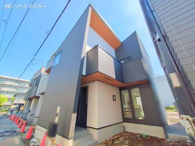 埼玉県さいたま市大宮区天沼町２丁目の新築戸建て外構写真 2025年9月7日撮影