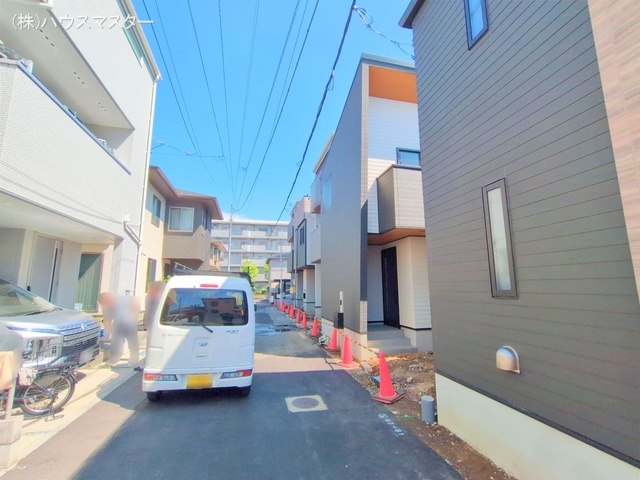 埼玉県さいたま市大宮区天沼町２丁目の新築戸建て外構写真 2025年9月7日撮影