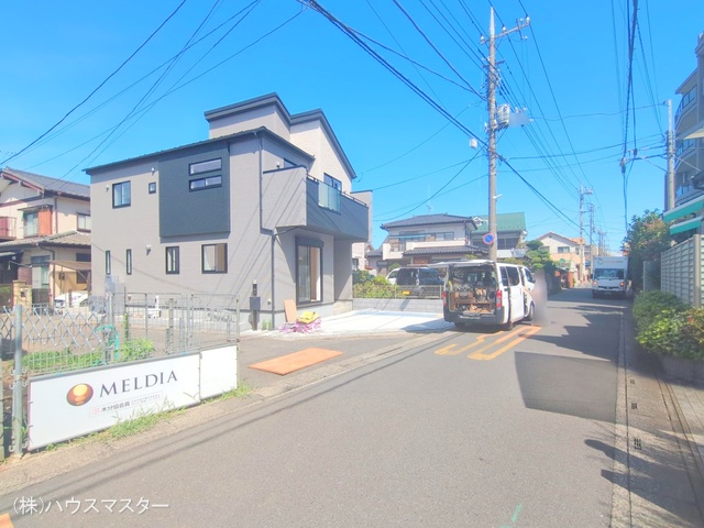埼玉県さいたま市北区大成町4丁目の新築戸建て外構写真 2025年8月7日撮影