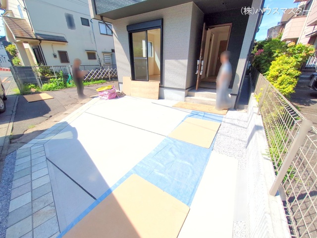 埼玉県さいたま市北区大成町4丁目の新築戸建て外構写真 2025年8月7日撮影