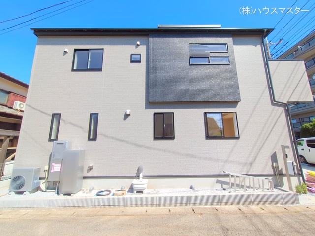 埼玉県さいたま市北区大成町4丁目の新築戸建て外構写真 2025年8月7日撮影
