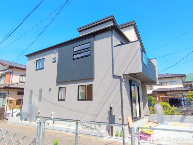 埼玉県さいたま市北区大成町4丁目の新築戸建て外構写真 2025年8月7日撮影
