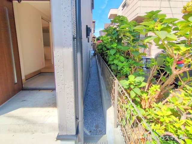 埼玉県さいたま市北区大成町4丁目の新築戸建て外構写真 2025年8月7日撮影