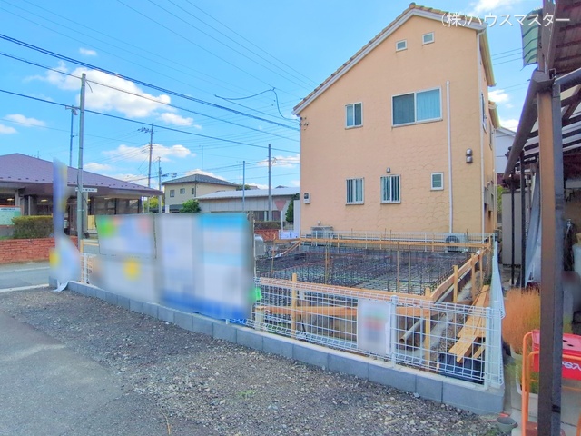 埼玉県さいたま市見沼区大字東門前の新築戸建て基礎写真 2025年9月23日撮影