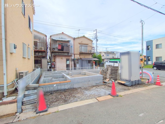 埼玉県さいたま市見沼区大字東門前の新築戸建て基礎写真 2025年10月5日撮影