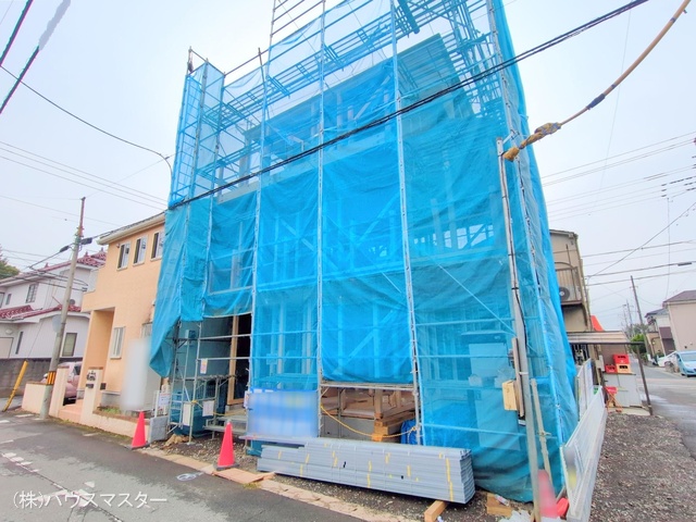 埼玉県さいたま市見沼区大字東門前の新築戸建て上棟写真 2025年10月15日撮影