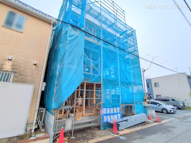 埼玉県さいたま市見沼区大字東門前の新築戸建て上棟写真 2025年10月15日撮影