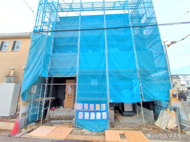 埼玉県さいたま市見沼区大字東門前の新築戸建てシート写真 2025年12月18日撮影