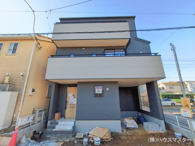 埼玉県さいたま市見沼区大字東門前の新築戸建て外構写真 2026年1月15日撮影