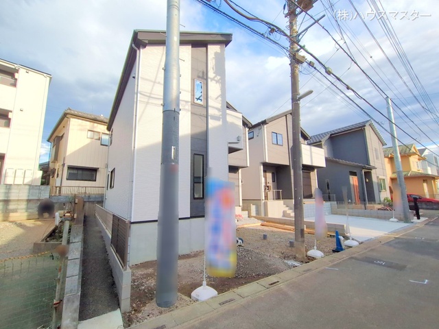 埼玉県さいたま市西区大字指扇の新築戸建て外構写真 2025年11月17日撮影