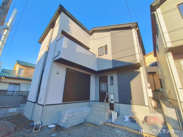 埼玉県さいたま市西区大字指扇の新築戸建て外構写真 2026年1月5日撮影