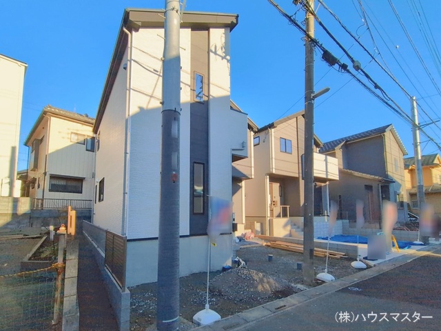 埼玉県さいたま市西区大字指扇の新築戸建て外構写真 2026年1月5日撮影