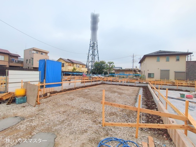 埼玉県さいたま市北区吉野町２丁目の新築戸建て基礎写真 2025年9月9日撮影