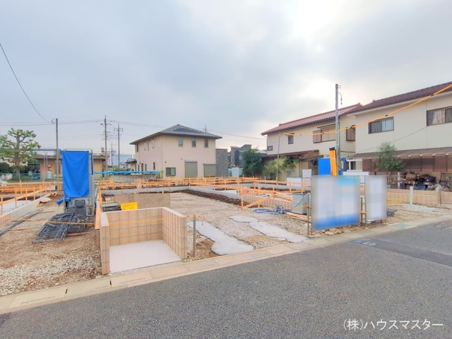 埼玉県さいたま市北区吉野町２丁目の新築戸建て基礎写真 2025年9月9日撮影