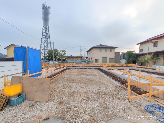 埼玉県さいたま市北区吉野町２丁目の新築戸建て基礎写真 2025年9月9日撮影