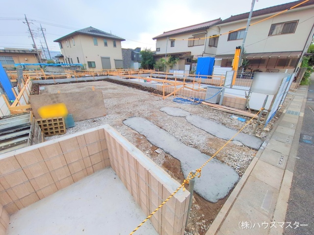 埼玉県さいたま市北区吉野町２丁目の新築戸建て基礎写真 2025年9月9日撮影