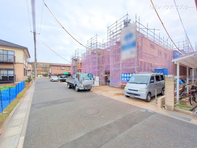 埼玉県さいたま市北区吉野町２丁目の新築戸建て上棟写真 2025年10月9日撮影