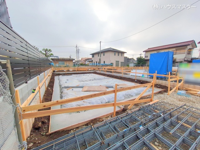 埼玉県さいたま市北区吉野町2丁目の新築戸建て基礎写真 2025年9月9日撮影