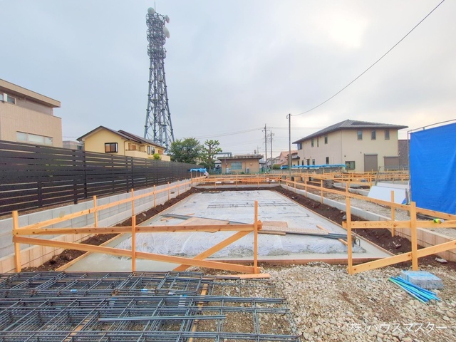埼玉県さいたま市北区吉野町2丁目の新築戸建て基礎写真 2025年9月9日撮影