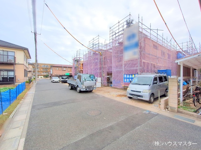 埼玉県さいたま市北区吉野町2丁目の新築戸建て上棟写真 2025年10月9日撮影