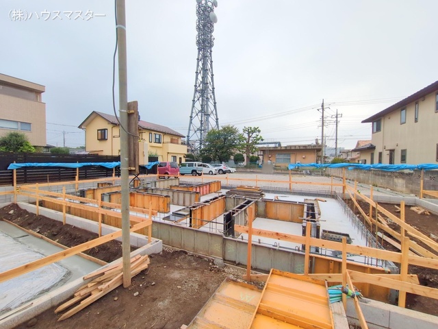 埼玉県さいたま市北区吉野町２丁目の新築戸建て基礎写真 2025年9月9日撮影