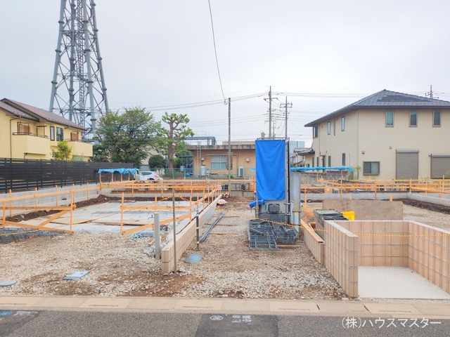埼玉県さいたま市北区吉野町２丁目の新築戸建て基礎写真 2025年9月9日撮影