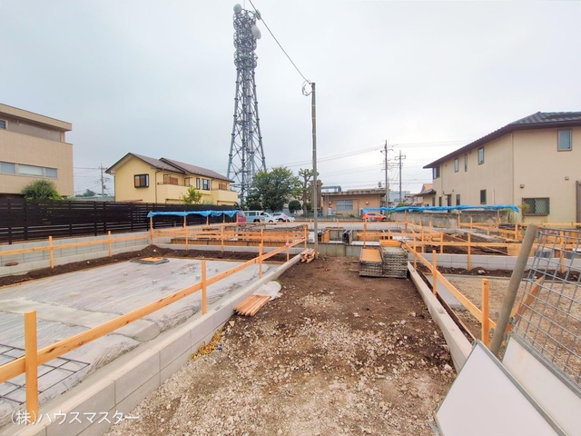 埼玉県さいたま市北区吉野町２丁目の新築戸建て基礎写真 2025年9月9日撮影