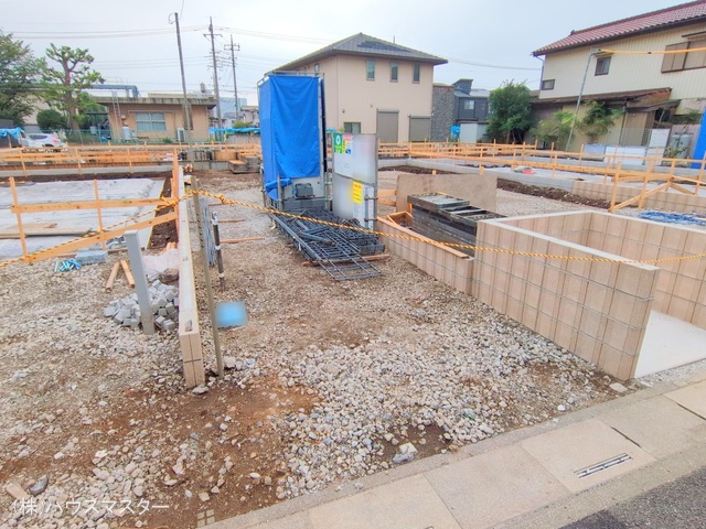 埼玉県さいたま市北区吉野町２丁目の新築戸建て基礎写真 2025年9月9日撮影