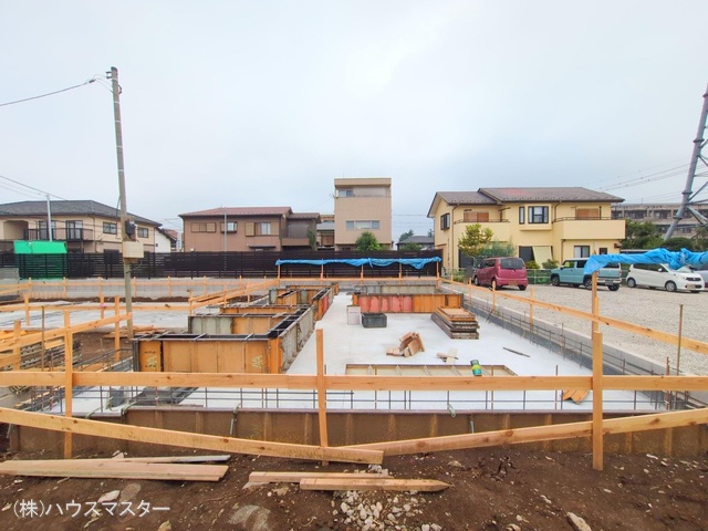埼玉県さいたま市北区吉野町２丁目の新築戸建て基礎写真 2025年9月9日撮影