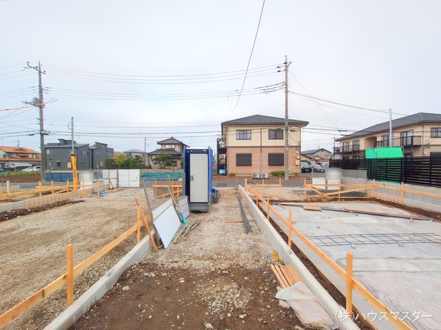埼玉県さいたま市北区吉野町２丁目の新築戸建て基礎写真 2025年9月9日撮影