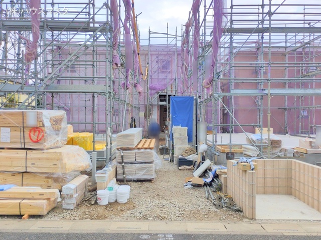 埼玉県さいたま市北区吉野町２丁目の新築戸建てシート写真 2025年10月6日撮影