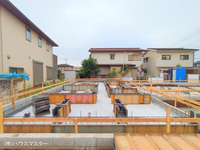 埼玉県さいたま市北区吉野町2丁目の新築戸建て基礎写真 2025年9月9日撮影