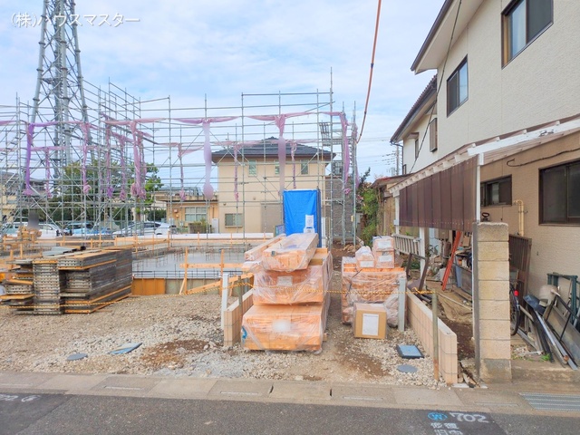 埼玉県さいたま市北区吉野町2丁目の新築戸建て基礎写真 2025年9月21日撮影