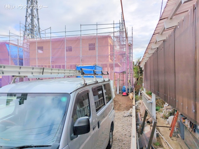 埼玉県さいたま市北区吉野町2丁目の新築戸建て上棟写真 2025年9月29日撮影