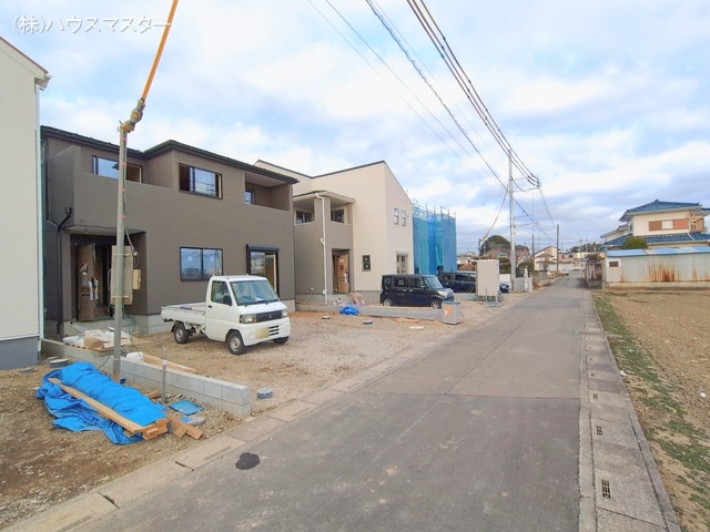 埼玉県さいたま市西区大字宝来の新築戸建てシート写真 2026年1月6日撮影