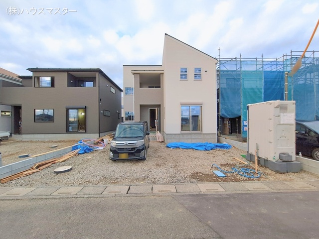 埼玉県さいたま市西区大字宝来の新築戸建て外構写真 2026年1月6日撮影