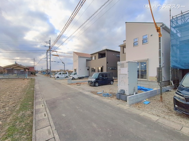 埼玉県さいたま市西区大字宝来の新築戸建て外構写真 2026年1月6日撮影