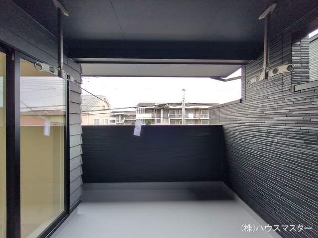 埼玉県さいたま市北区東大成町2丁目の新築戸建てバルコニー写真 2025年10月8日撮影