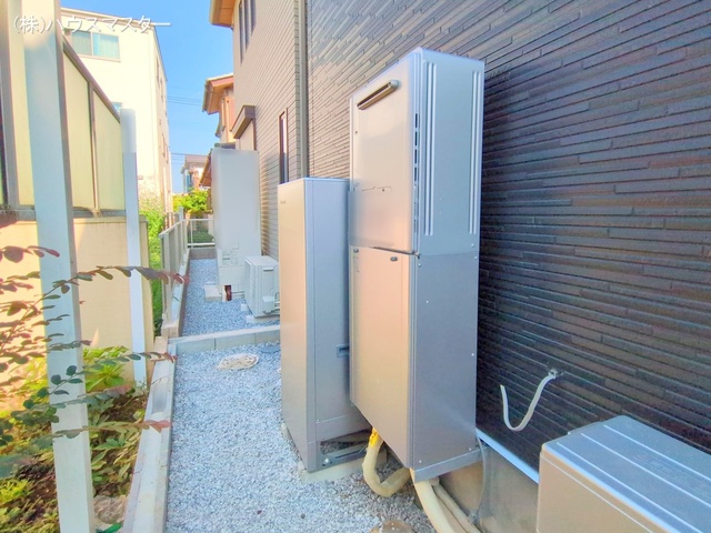 埼玉県さいたま市北区東大成町2丁目の新築戸建て外構写真 2025年9月16日撮影