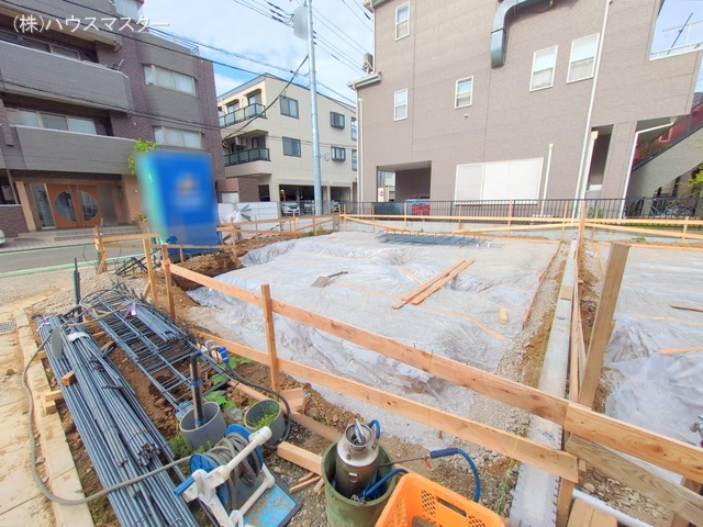 埼玉県さいたま市大宮区堀の内町２丁目の新築戸建て基礎写真 2025年9月28日撮影
