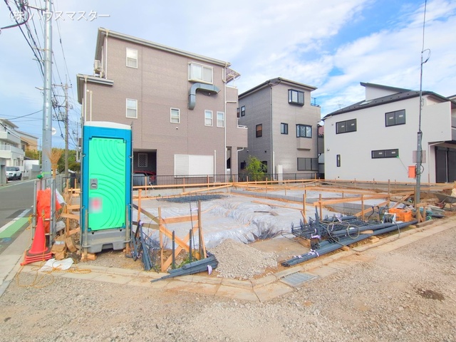 埼玉県さいたま市大宮区堀の内町２丁目の新築戸建て基礎写真 2025年9月28日撮影