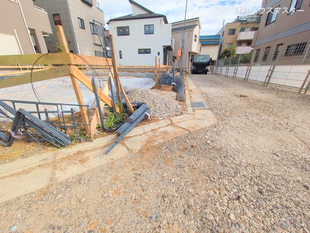 埼玉県さいたま市大宮区堀の内町２丁目の新築戸建て基礎写真 2025年9月28日撮影