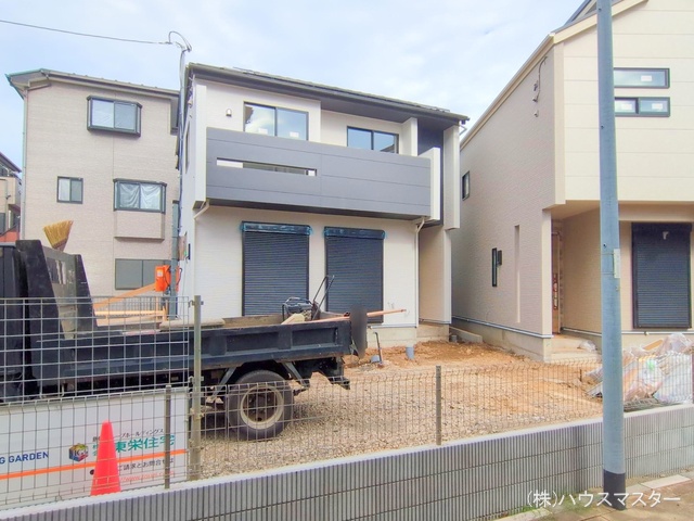埼玉県さいたま市大宮区堀の内町２丁目の新築戸建て外構写真 2025年9月28日撮影