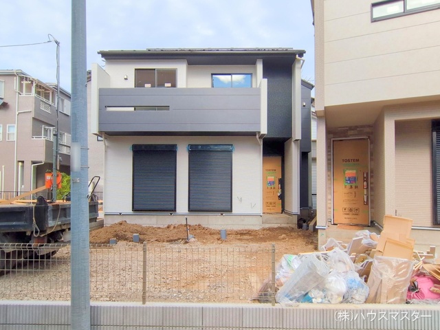 埼玉県さいたま市大宮区堀の内町２丁目の新築戸建て外構写真 2025年9月28日撮影