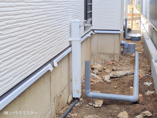 埼玉県さいたま市大宮区堀の内町２丁目の新築戸建て外構写真 2025年9月28日撮影
