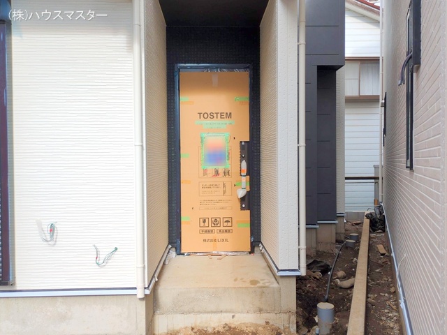 埼玉県さいたま市大宮区堀の内町２丁目の新築戸建て外構写真 2025年9月28日撮影