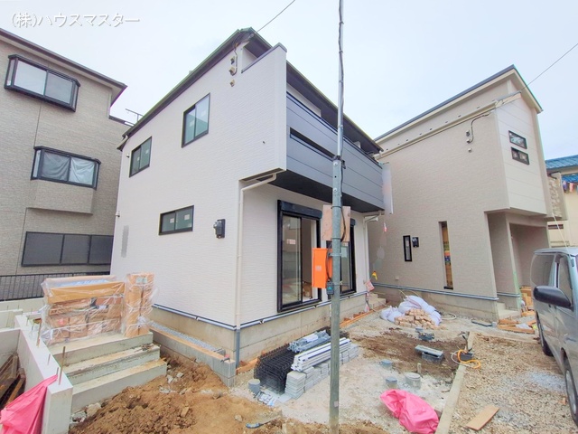 埼玉県さいたま市大宮区堀の内町２丁目の新築戸建て外構写真 2025年10月13日撮影