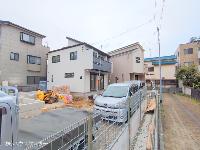 埼玉県さいたま市大宮区堀の内町２丁目の新築戸建て外構写真 2025年10月13日撮影